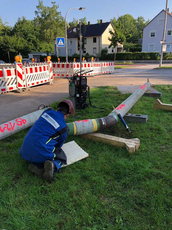 Rohrleitungsbau Referenz